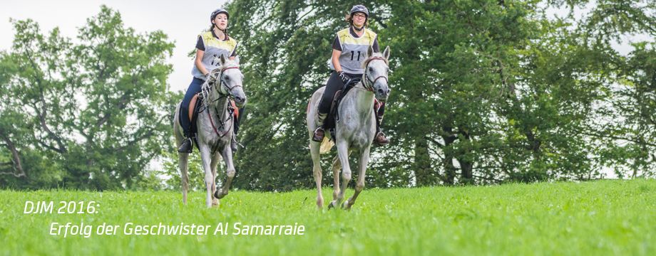 Moira und Nayla Al Samarraie, ZSAA-Marbach-Distanz 2016, Foto: Jan Kirschnick